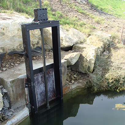 Vannes pour le fluvial